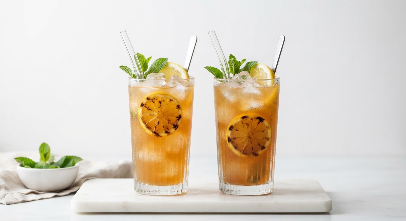 Karamelize Limonata Kokteyli
